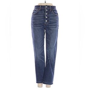 Abercrombie & Fitch Dark Blue High Rise Jeans